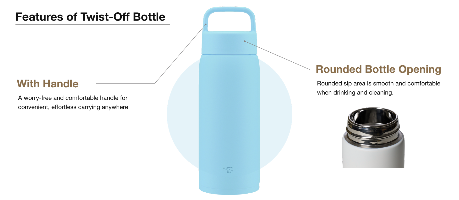 Features of Twist-Off Bottle