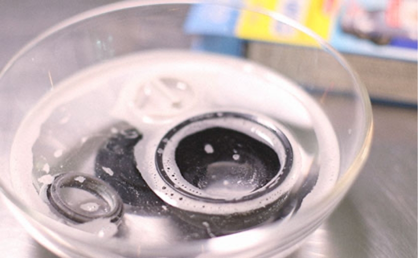 Wash with detergent
