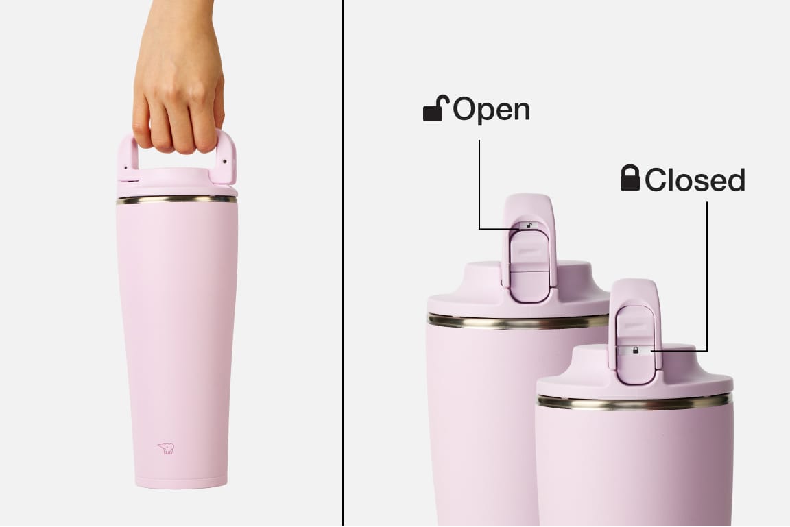 Lid handle with lock